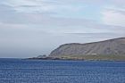 Garth&#039;s Ness with the cliffs of Siggar Ness behind