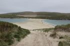 Looking from St Ninian&#039;s Isle back towards Mainland