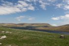 The view east from West Burra
