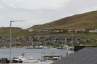 Scalloway from the castle grounds