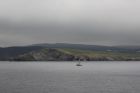 Entering Lerwick Bay