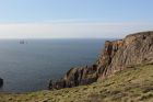 The cliffs near my overnight camp